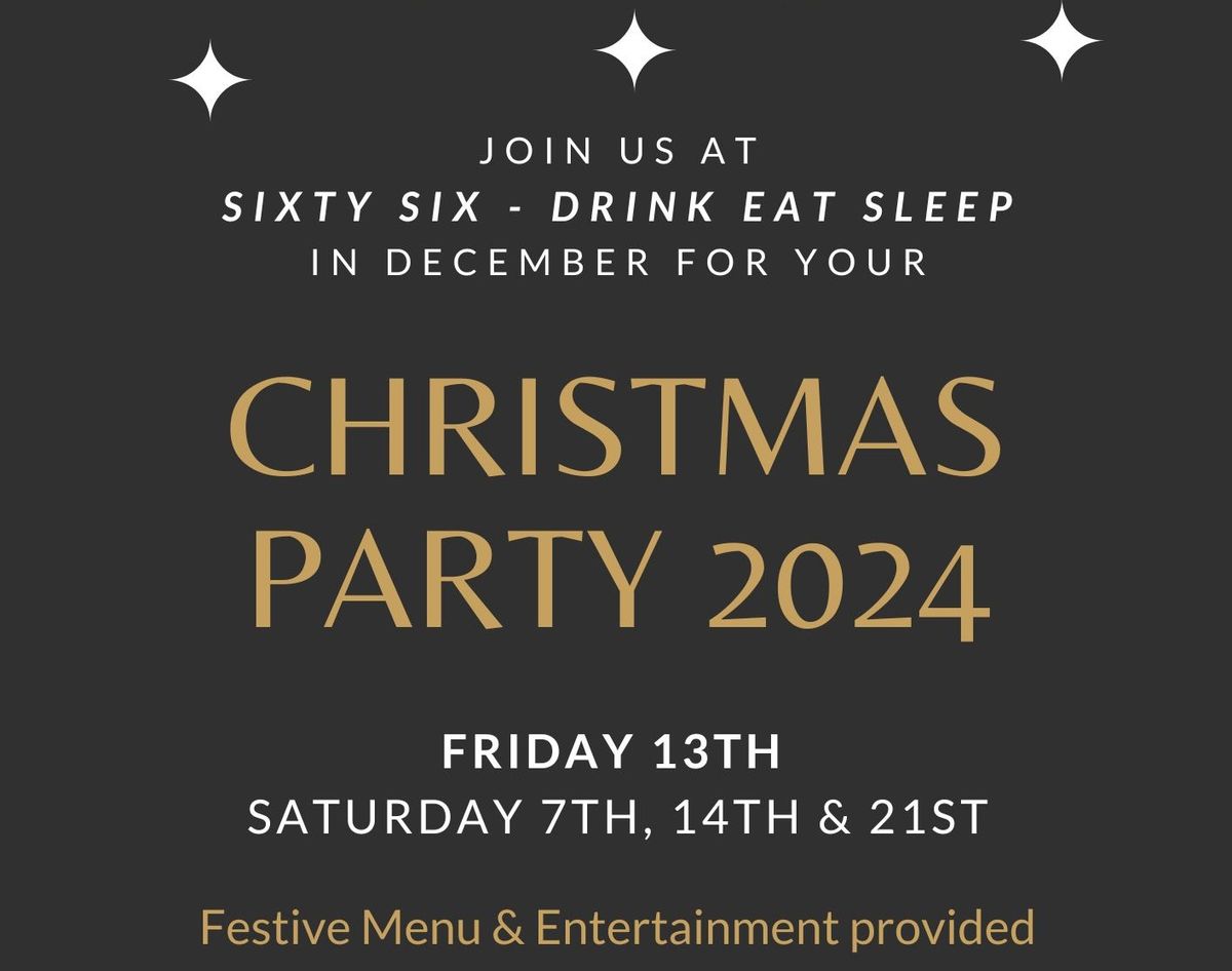 CHRISTMAS PARTY NIGHT 2024