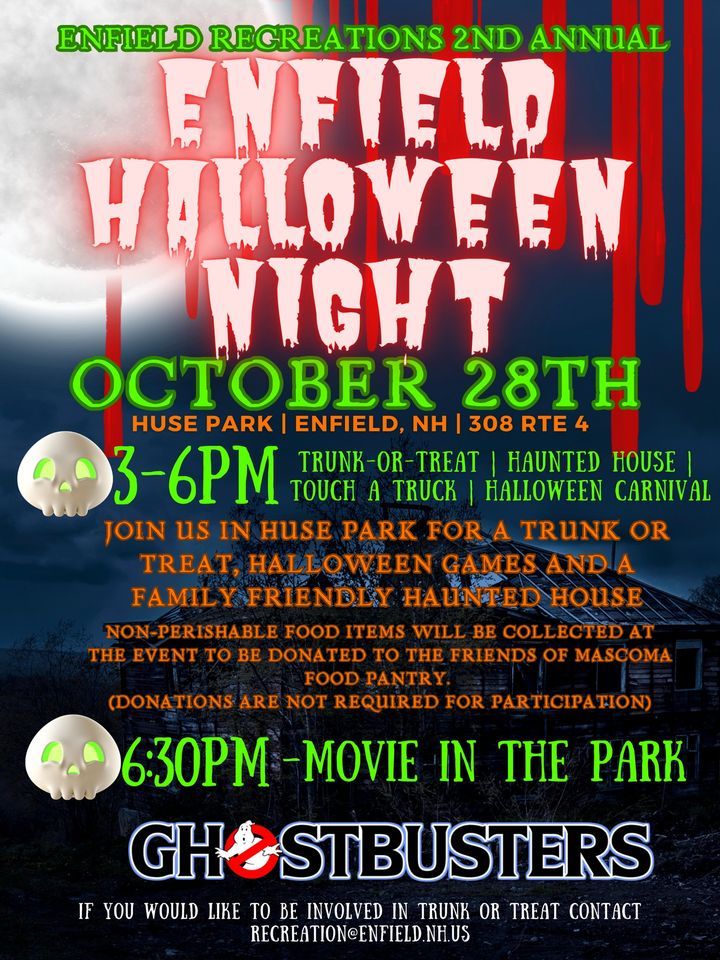 2nd Annual Enfield Halloween Night, Huse Memorial Park, Lebanon, 28