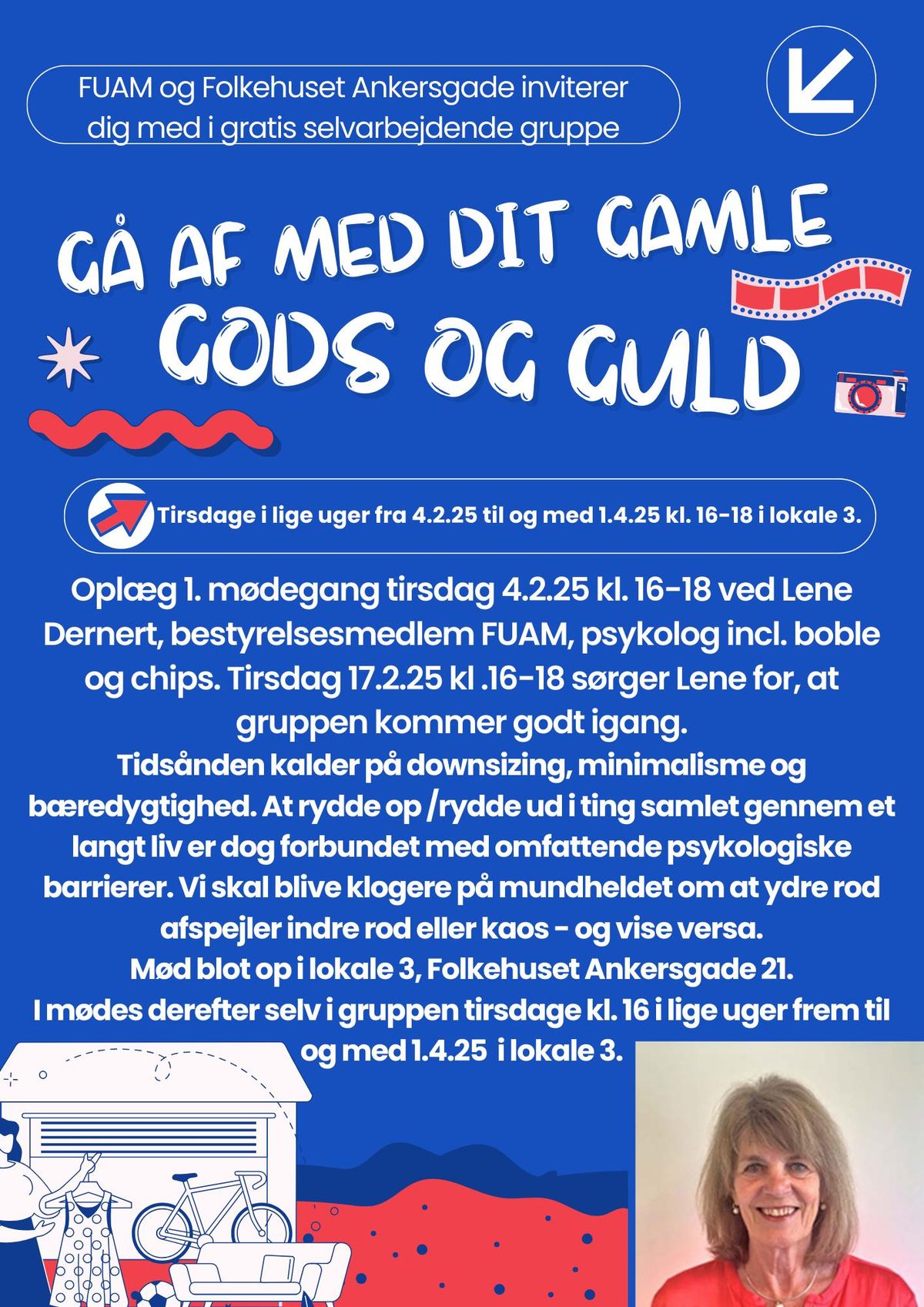 G\u00e5 af med dit gamle gods og guld - gruppeforl\u00f8b