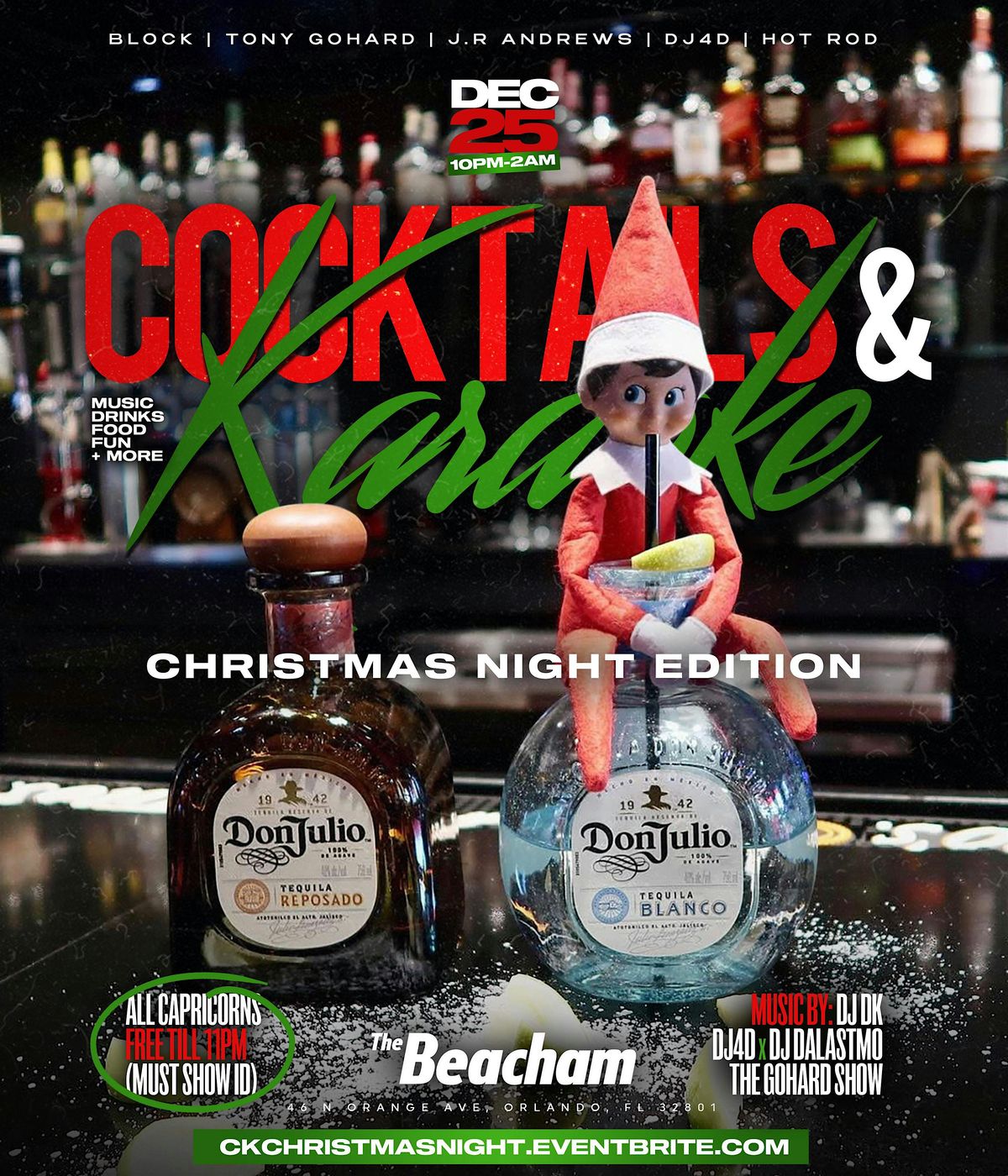 Cocktails & Karaoke Christmas Night