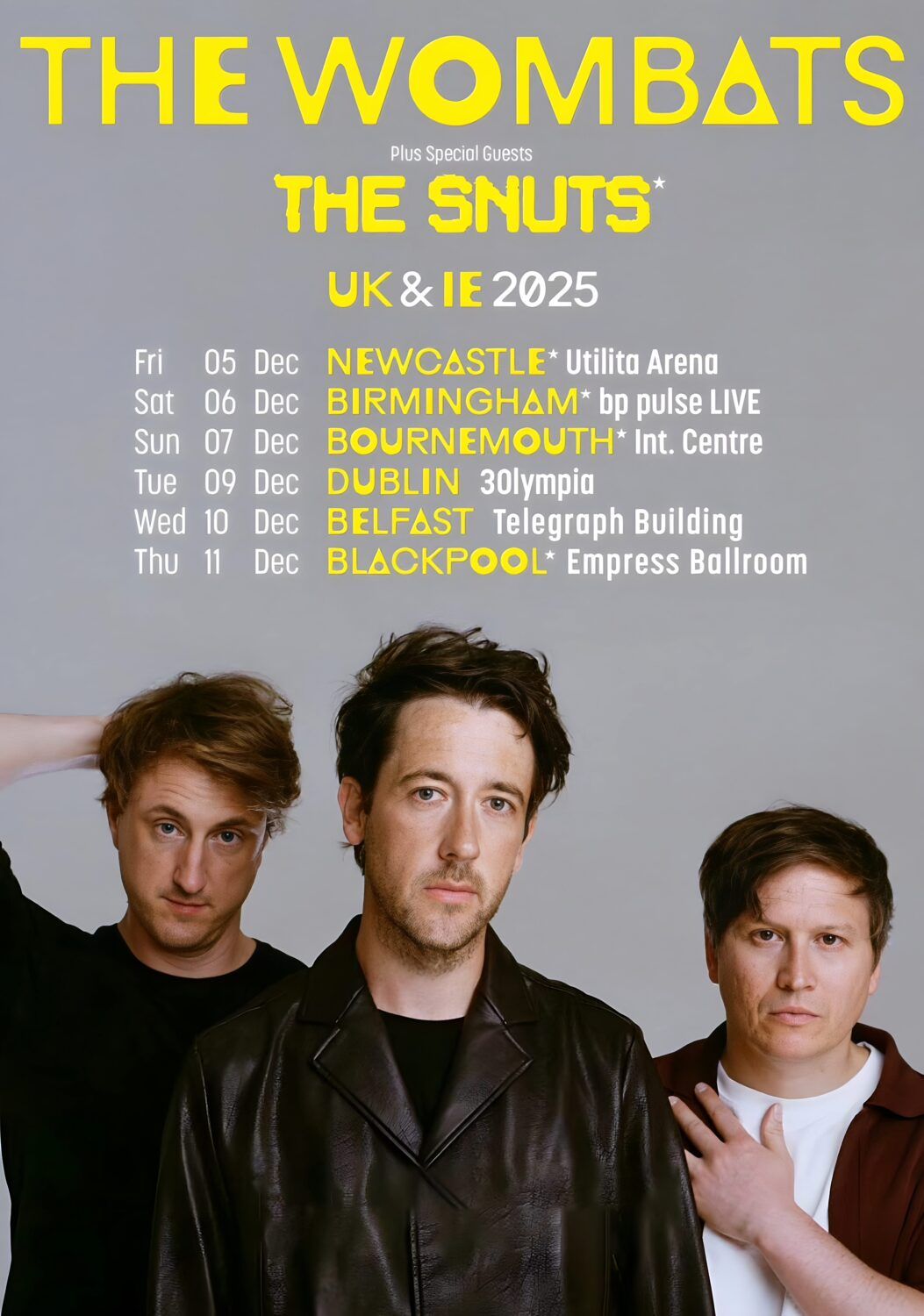 The Wombats Bournemouth Tickets