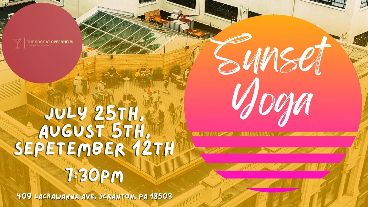 Sunset Yoga @ The Roof at Oppenheim