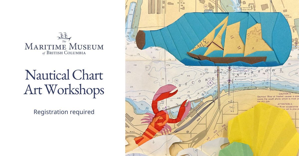 Nautical Chart Art Family Workshops