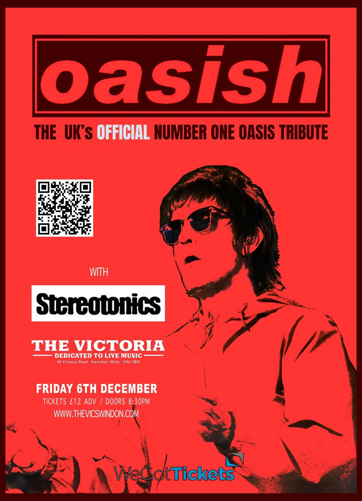 OASISH & STEREOTONICS - SOLD OUT SOLD OUT