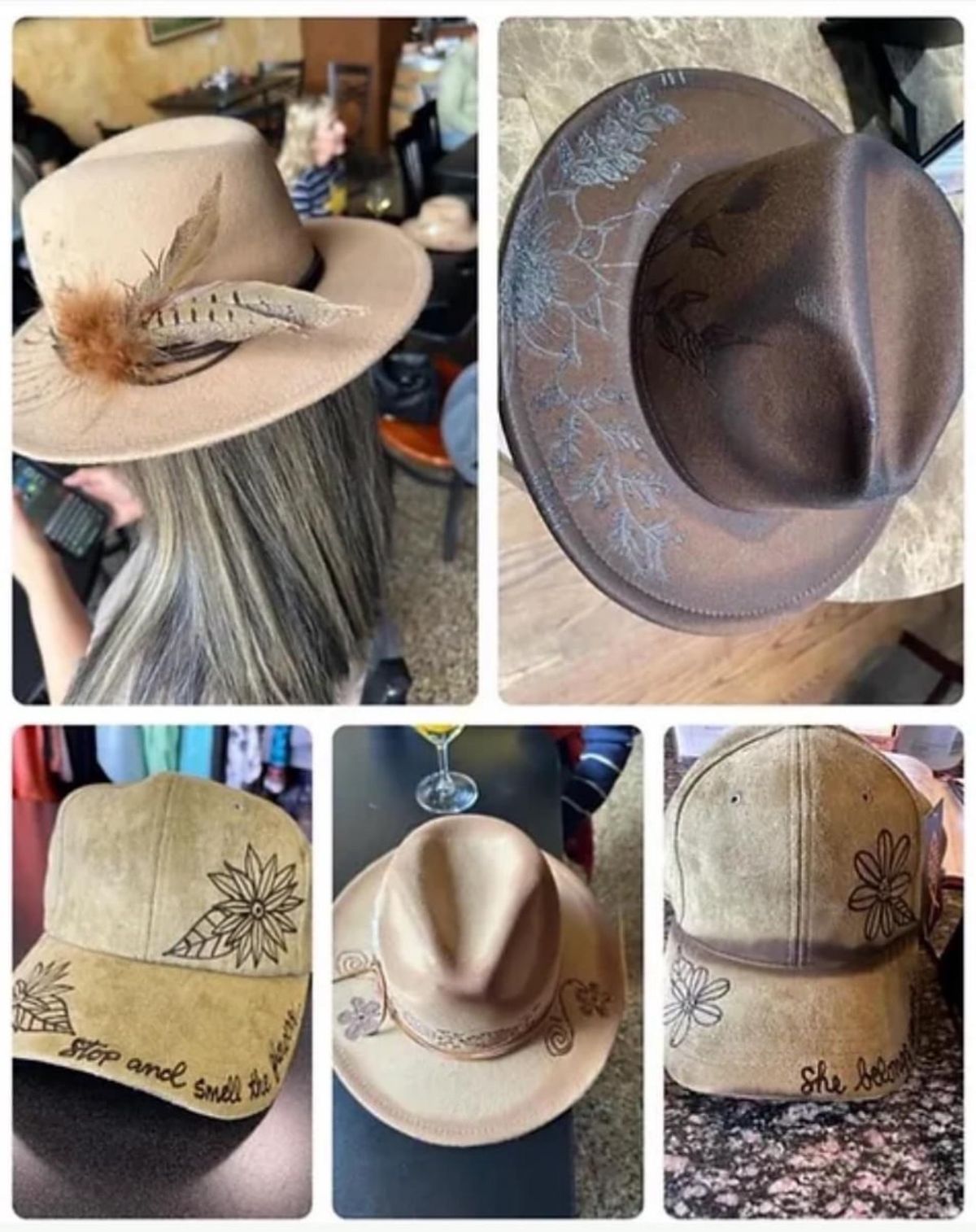 Hat Burning Workshop