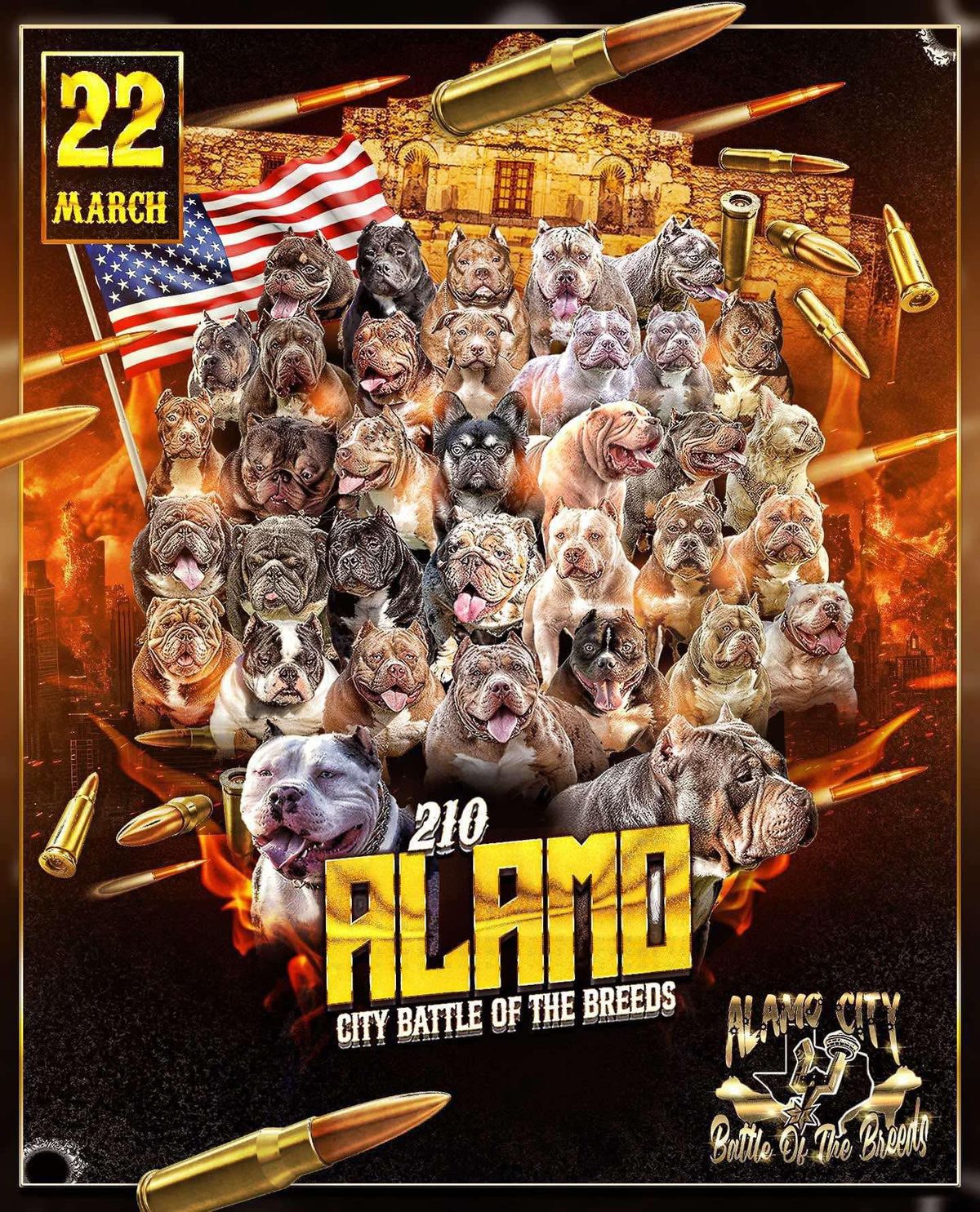 210 Alamo Battle of The Breeds