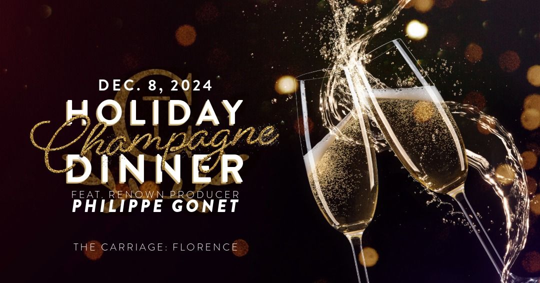 5-Course Holiday Champagne Dinner feat. Philippe Gonet (Florence)