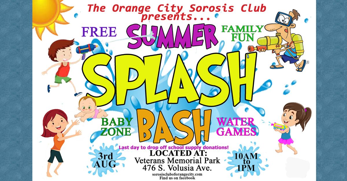 Summer Splash Bash!