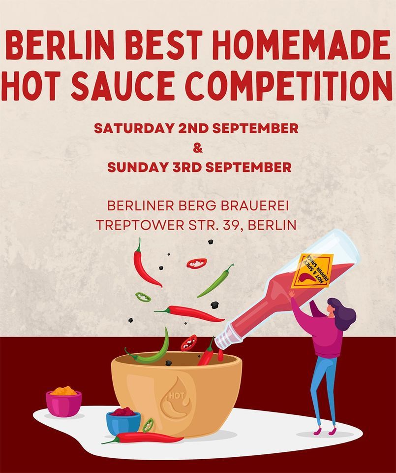 Berlin Best Homemade Hot Sauce Competition 2023, Berliner Berg