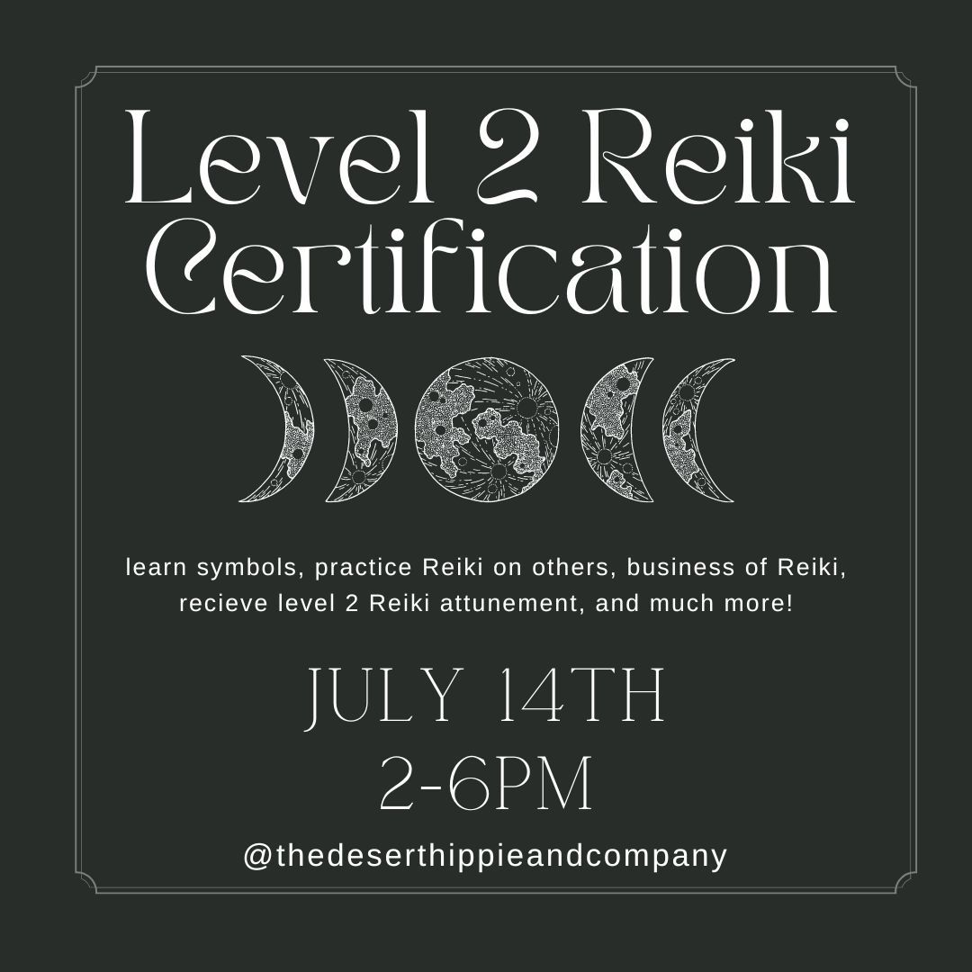 Level 2 Reiki Certification Class