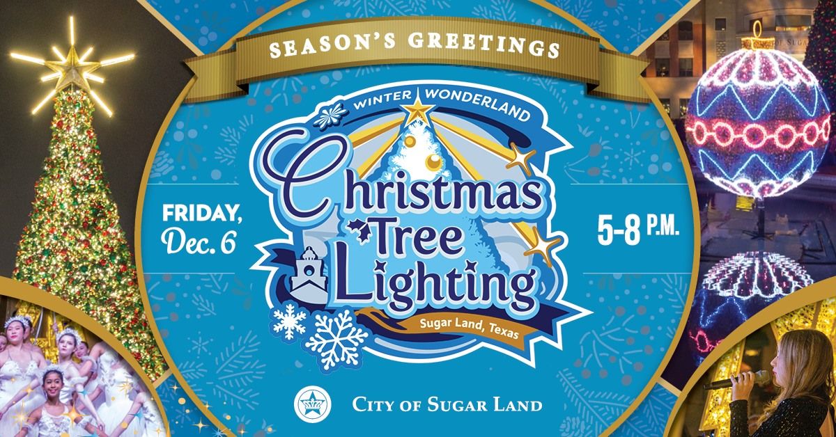 City of Sugar Land Christmas Tree Lighting 