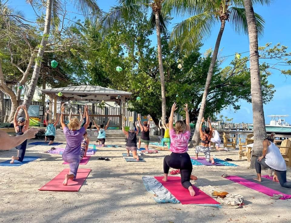 Yoga in the Sand with Katie!!