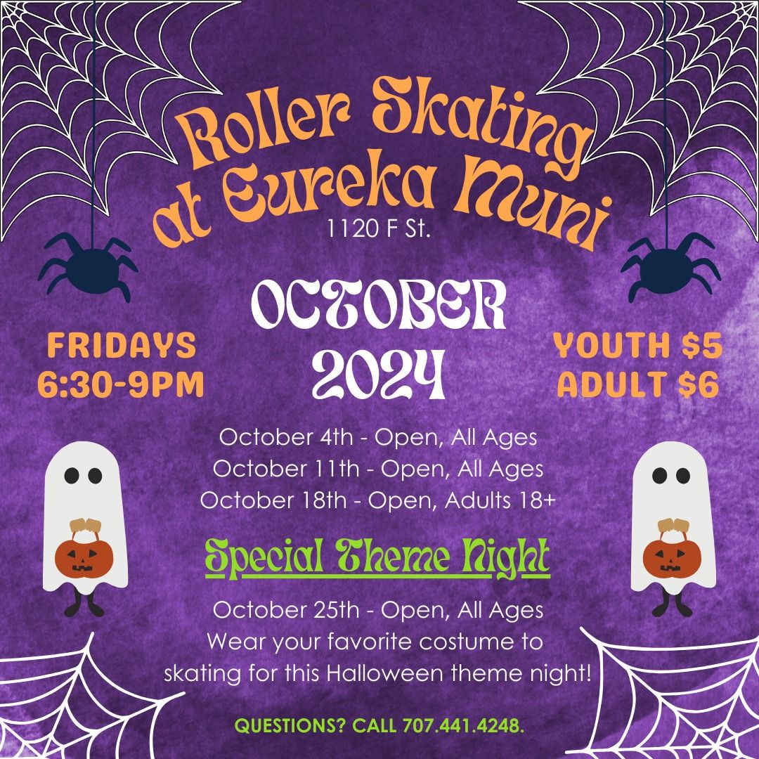 SPOOKY October Skate Nights!