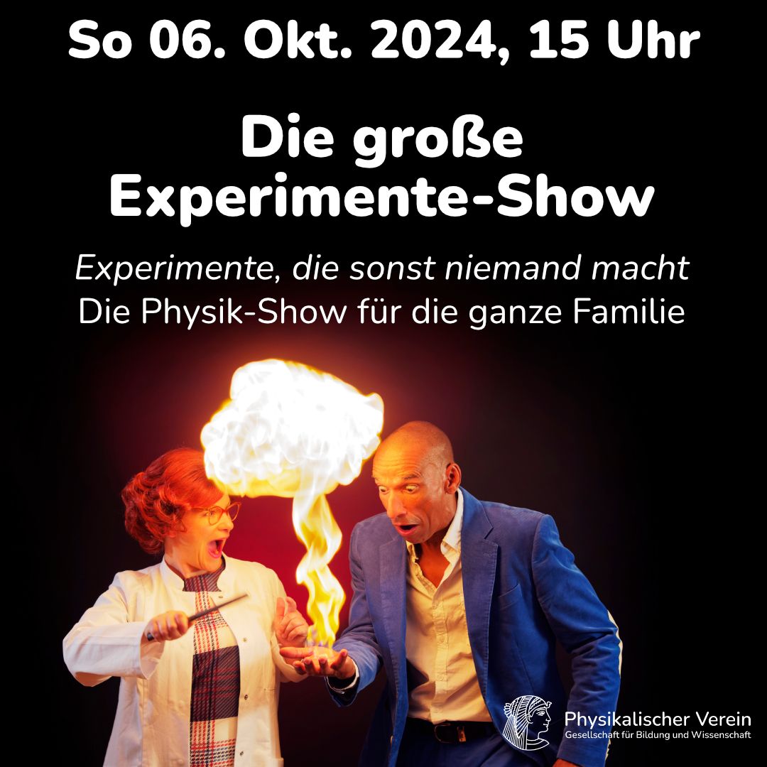 Die gro\u00dfe Experimente-Show