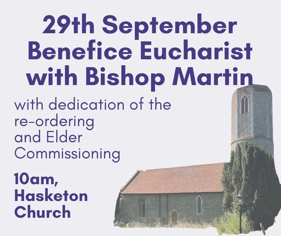 Benefice Service with Bishop Martin