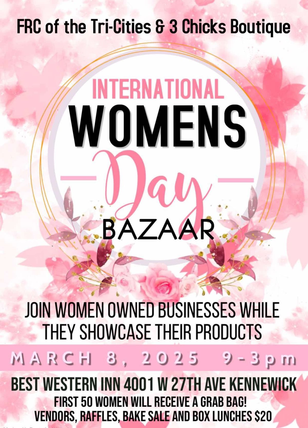 International Women\u2019s Day Bazaar