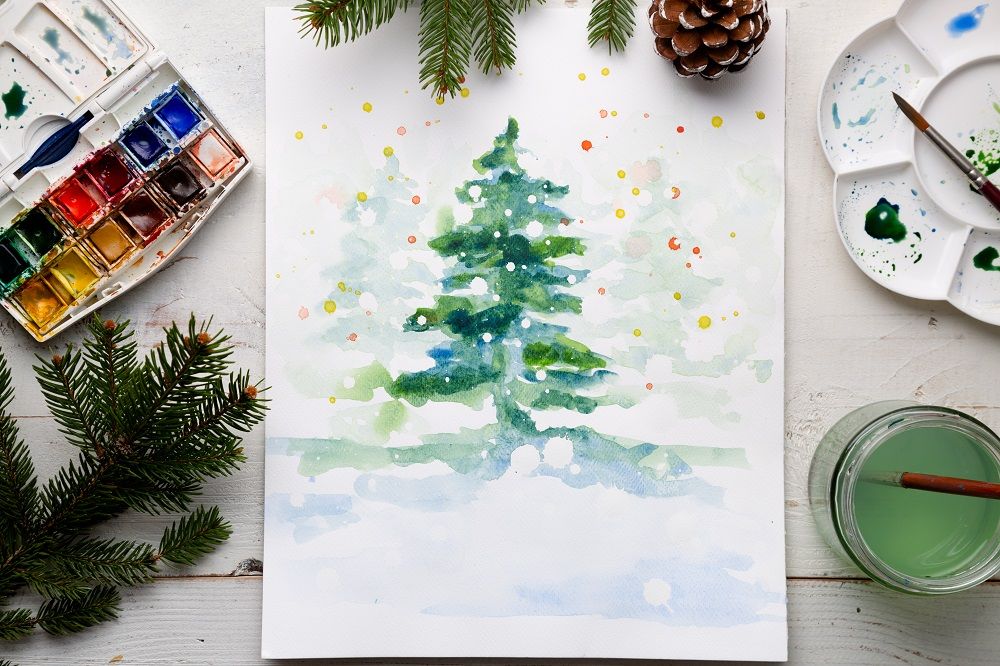 Botanical Christmas Card Workshop