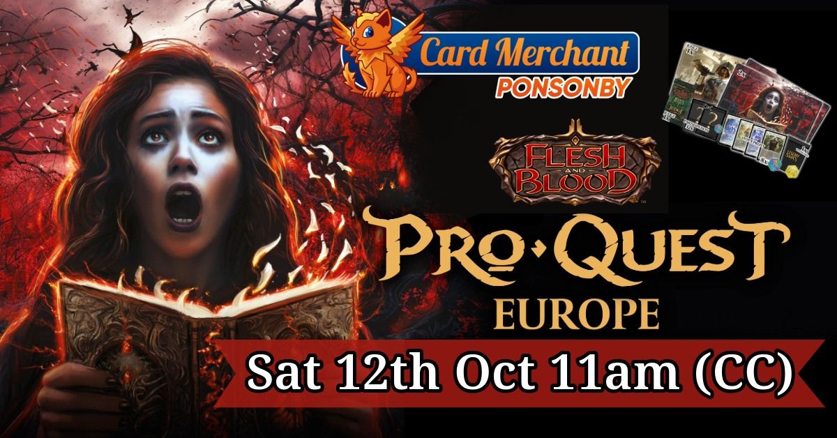 Card Merchant Ponsonby - Flesh and Blood ProQuest Europe