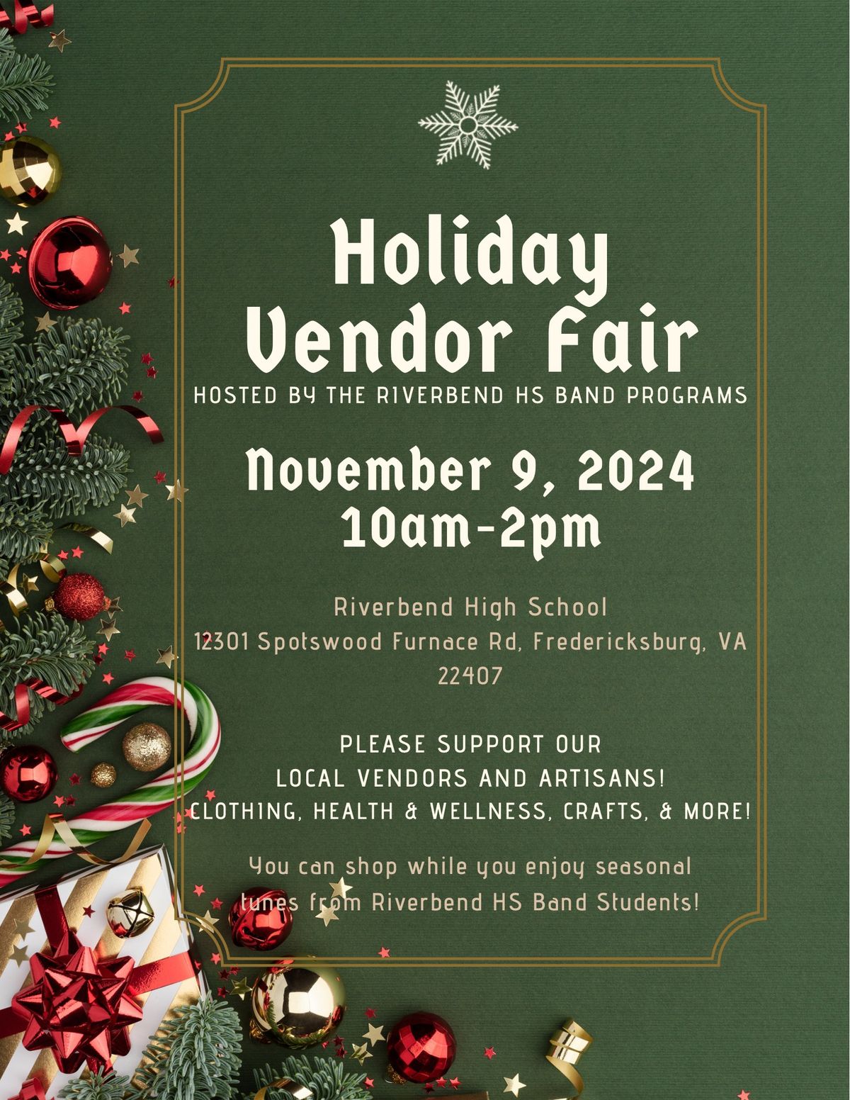 Holiday Vendor Fair