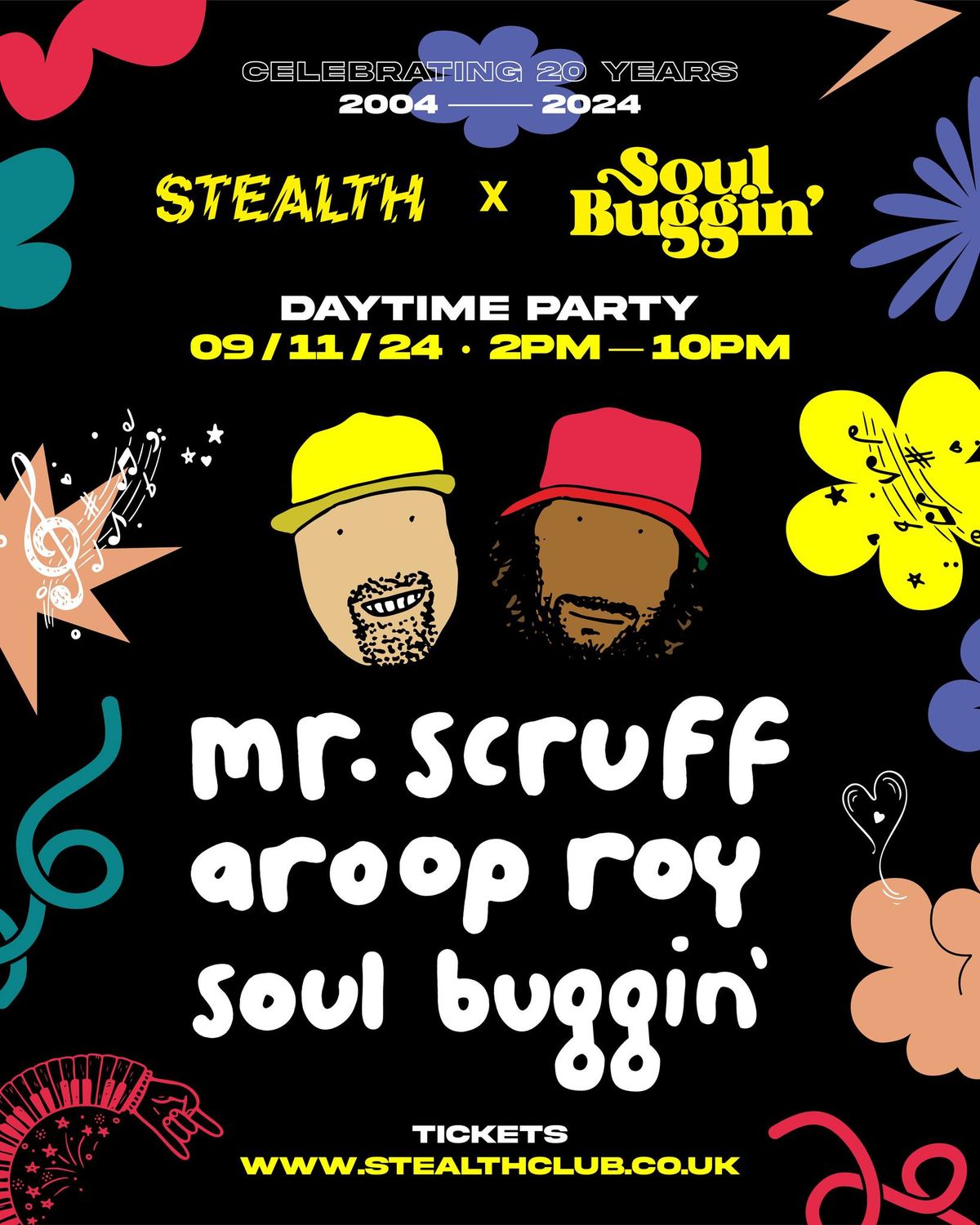 Mr Scruff & Aroop Roy : 20 Years Of Stealth x Soul Buggin\u2019