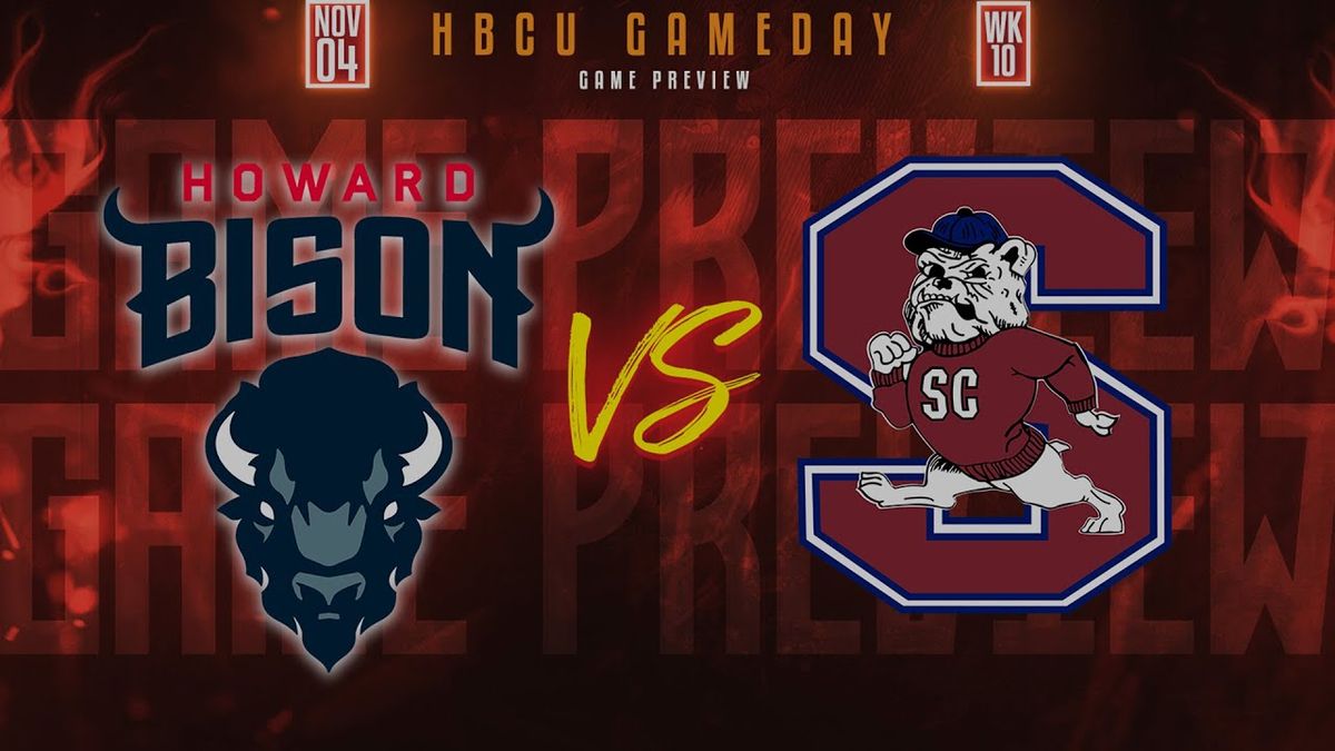 Howard Bison vs. South Carolina State Bulldogs