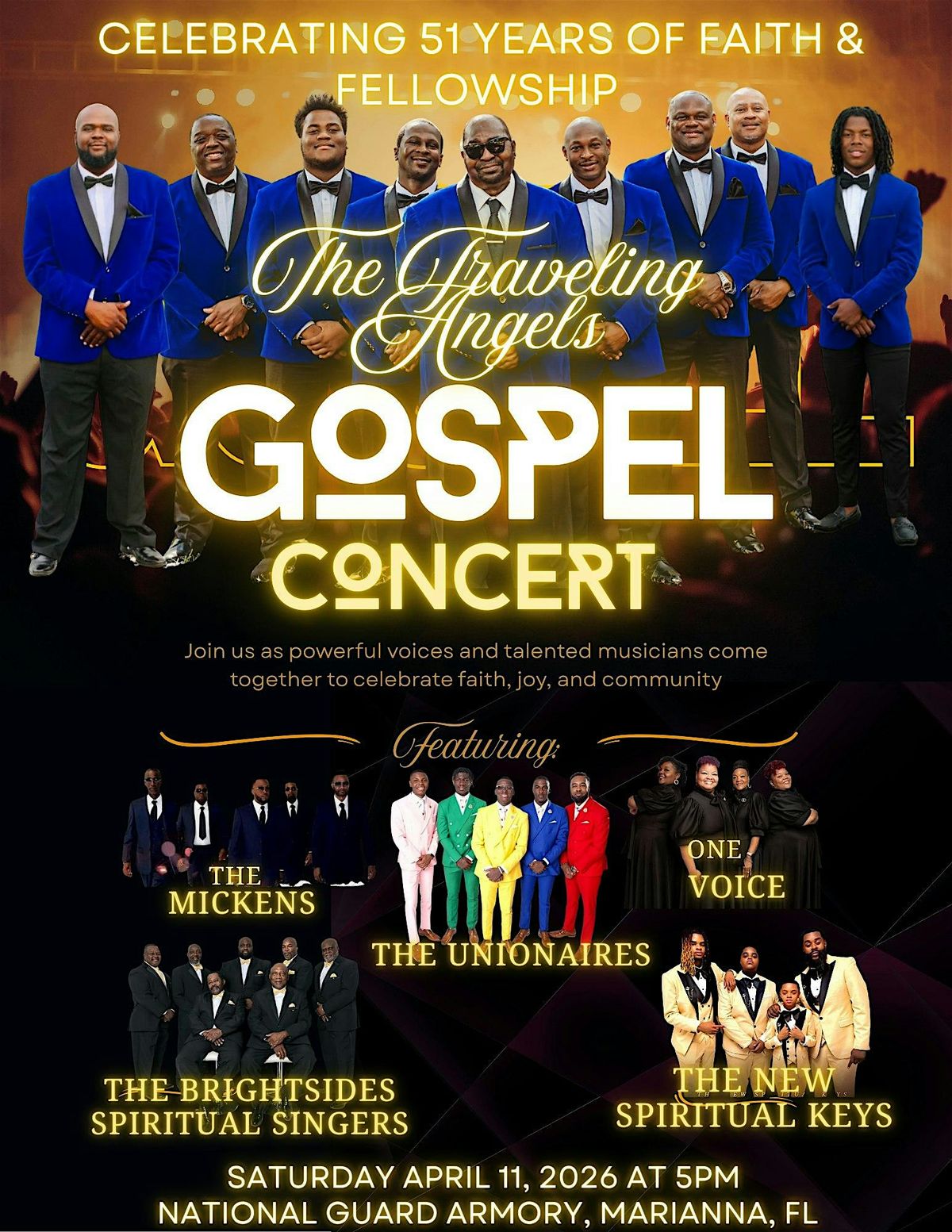 The Traveling Angels 2026 Gospel Concert