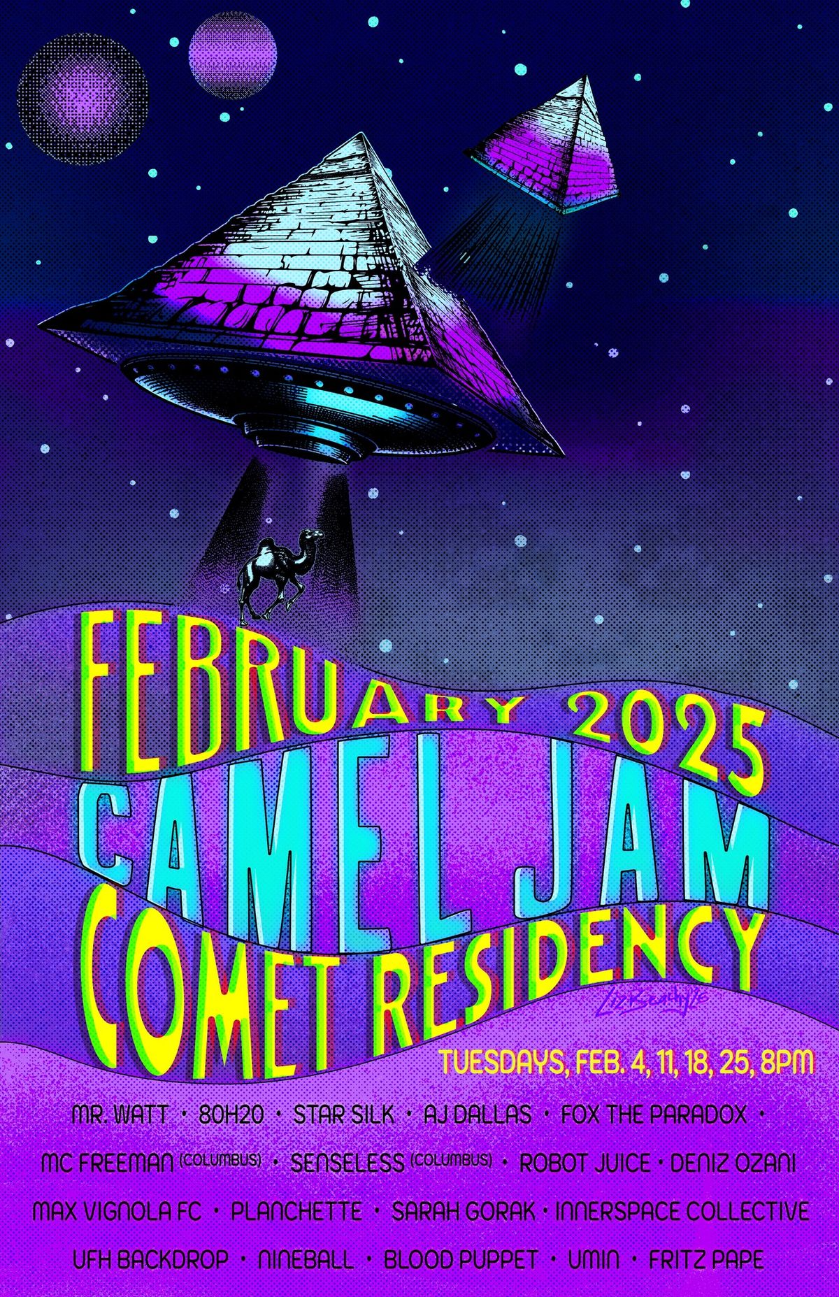 Camel Jam Comet Residency