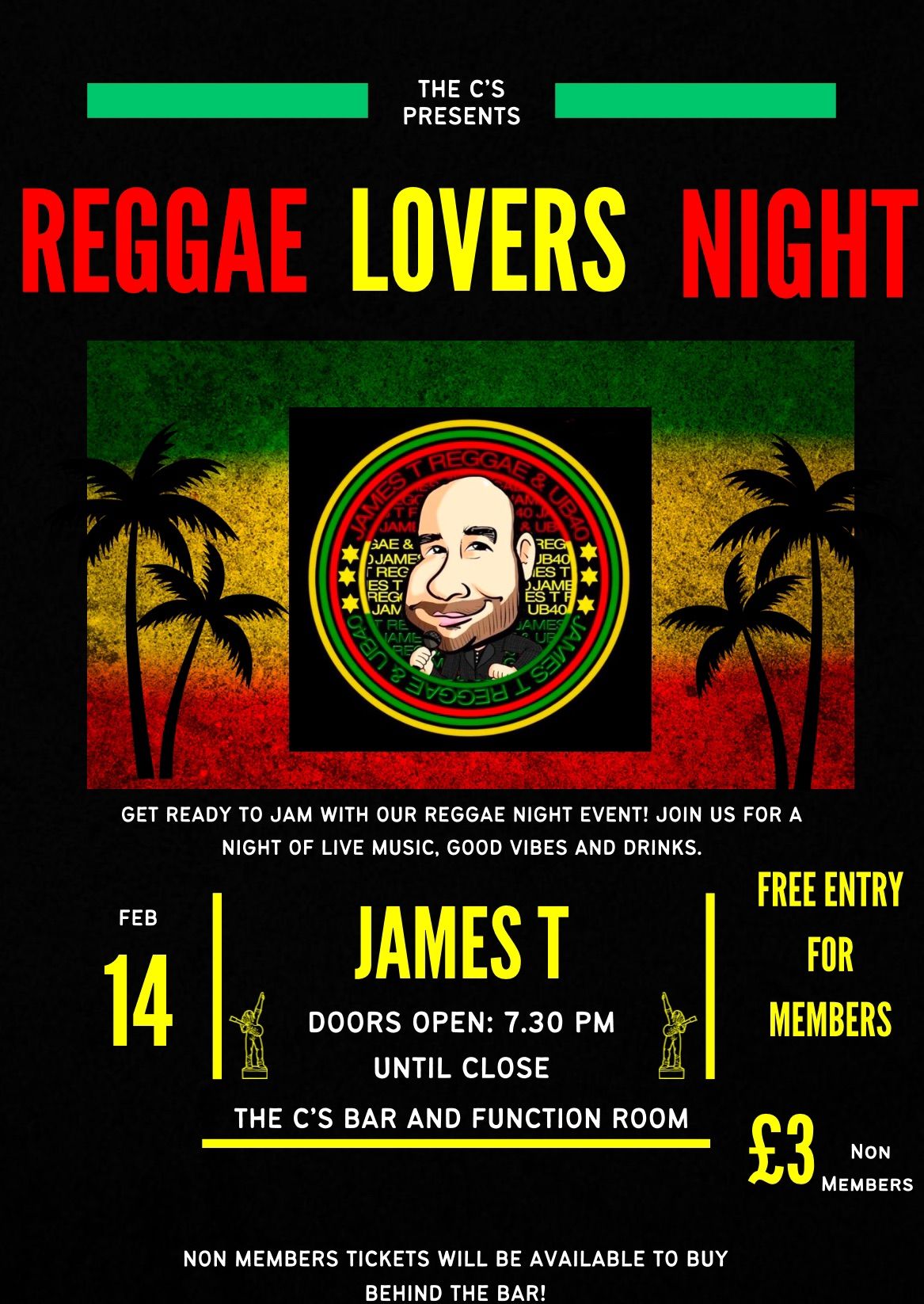 RAGGAE LOVERS NIGHT