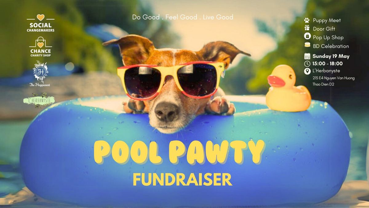 POOL PAWTY Fundraiser