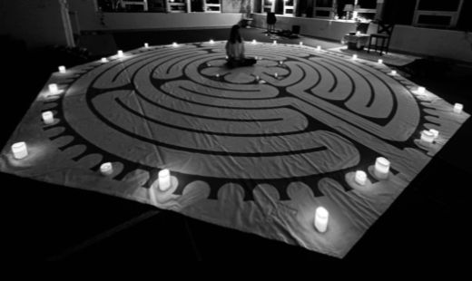 Crystal Sound Bath and Meditation on the Labyrinth