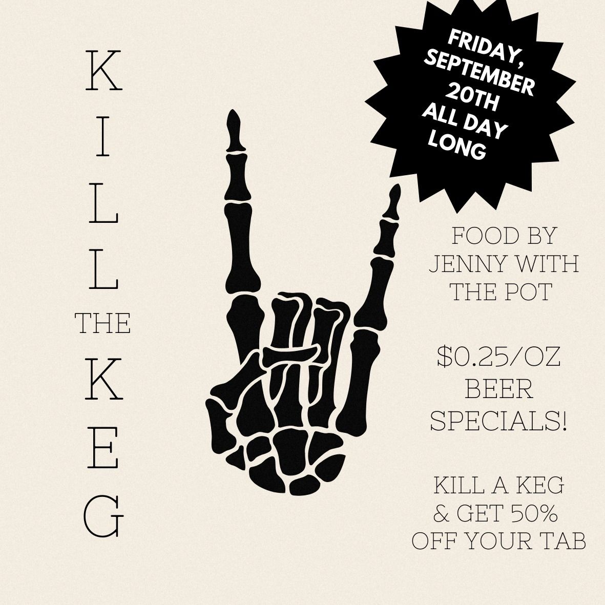 K*ll the Keg \u2620\ufe0f\ud83c\udf7a