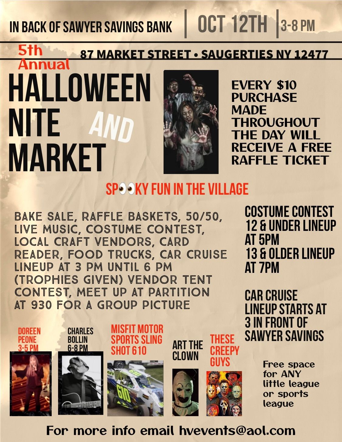 Halloween Nite Market in the Village