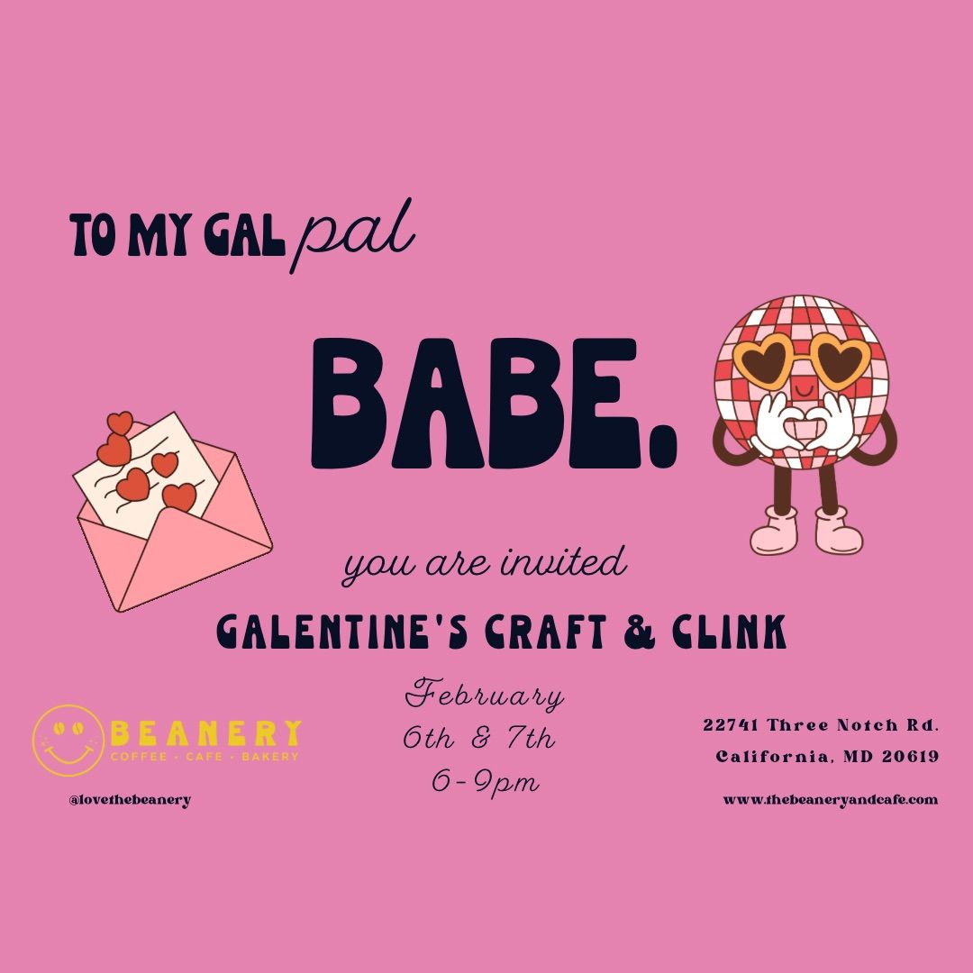 Galentines Craft & Clink