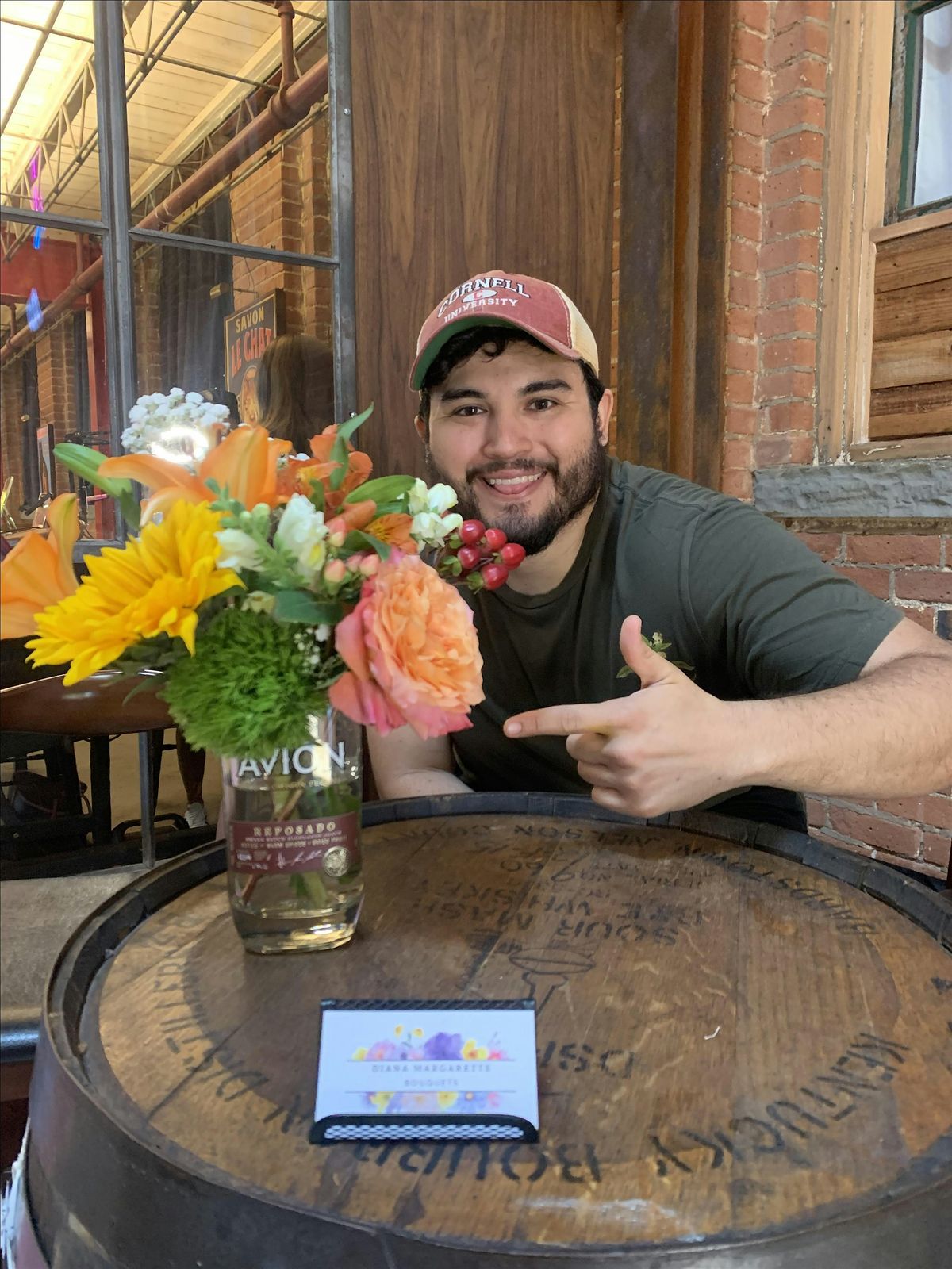 Bouquets with the Bros