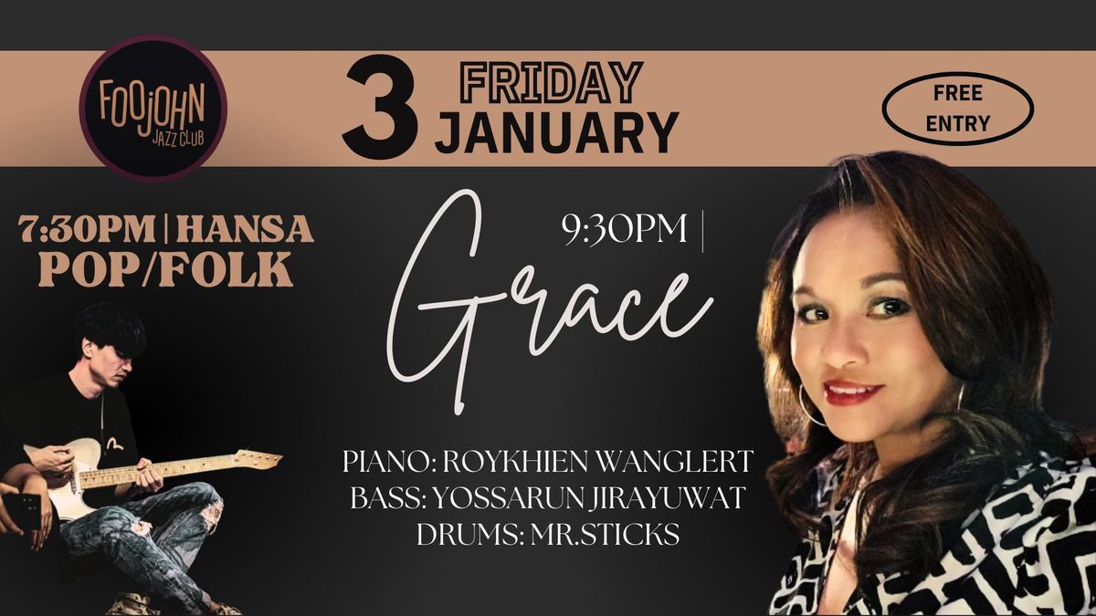 HANSA \/ GRACE & HER BAND live at Foojohn jazz club