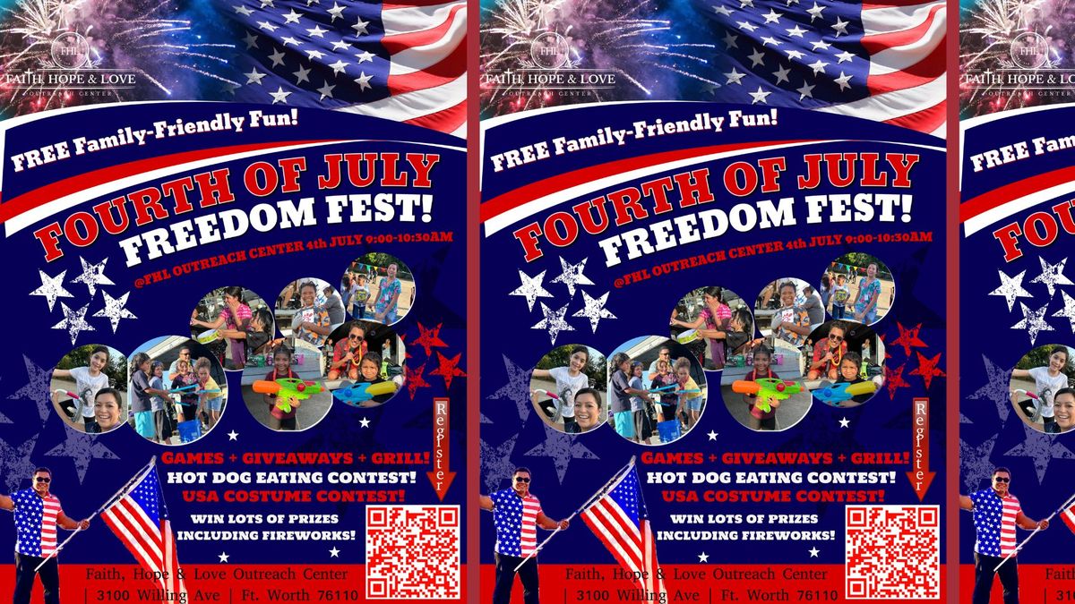 4th OF JULY Freedom Fest!!