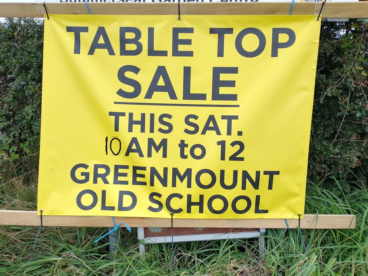 Table Top Sale + Lunch