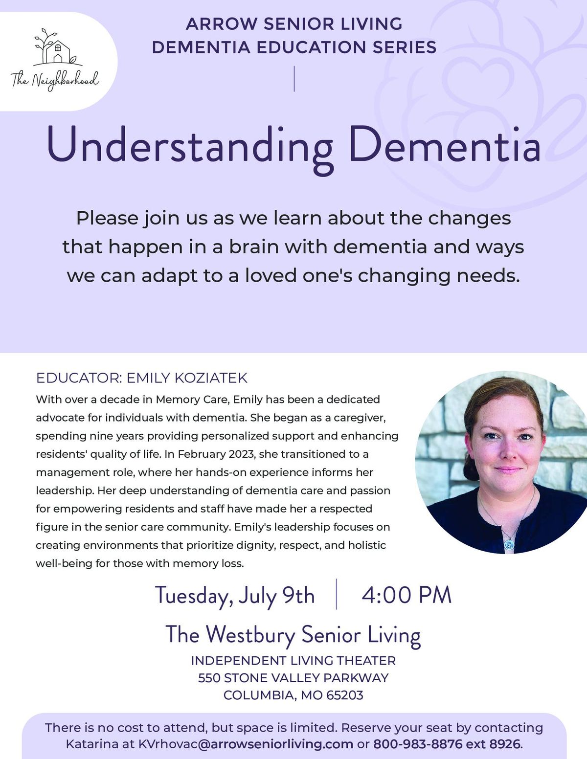 Education Series: Understanding Dementia 