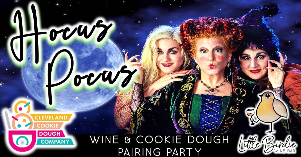 Hocus Pocus Cookie Dough & Wine Pairing Party 