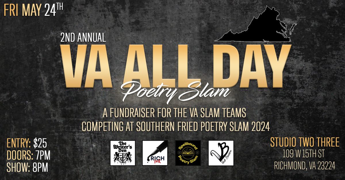 2nd Annual VA All Day! Poetry Slam