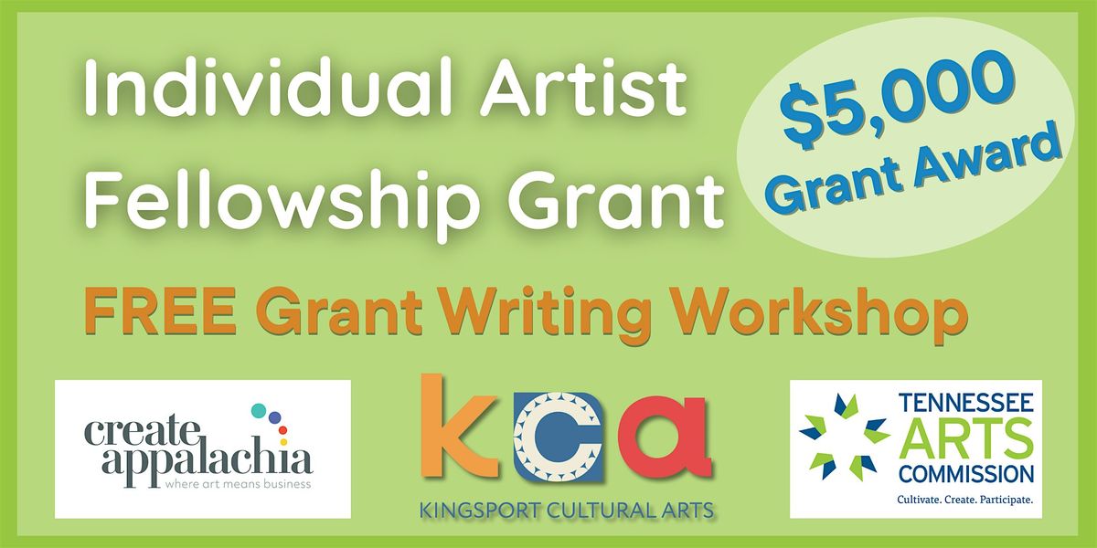 Individual Artist Fellowship Grant Workshop