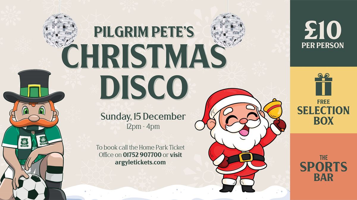 Pilgrim Pete's Family-Friendly Christmas Disco