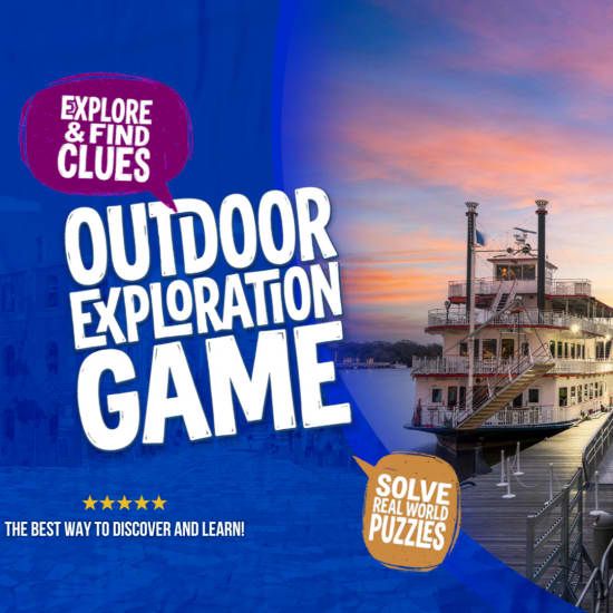 Captured by Pirates in Savannah Outdoor Exploration Game