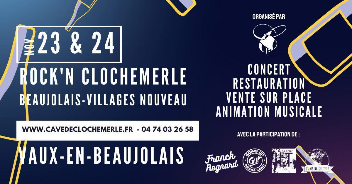 Rock'n Clochemerle - Beaujolais-Villages Nouveau