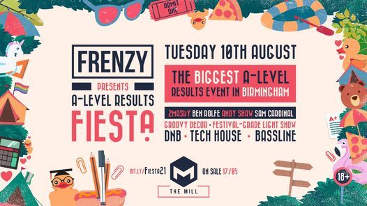 *CANCELLED* Fiesta - A Level Results Party Birmingham