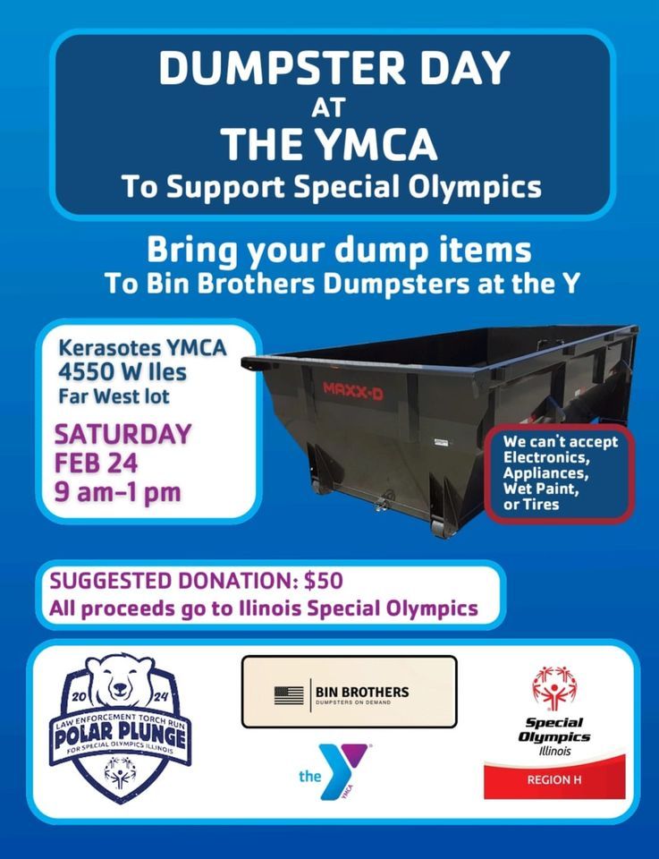 Dump Day At The YMCA Kerasotes YMCA Springfield 24 February 2024 dump-day-at-the-ymca-kerasotes-ymca-springfield-24-february-2024