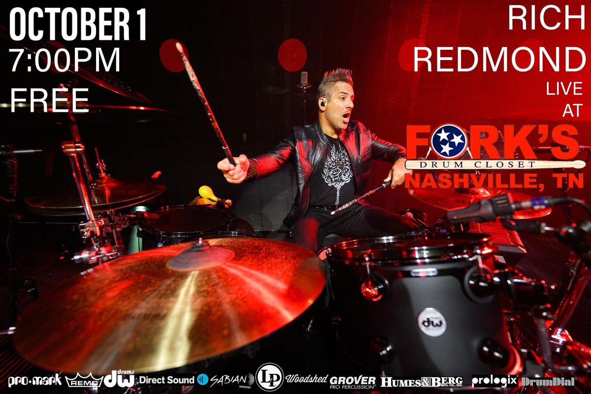 Rich Redmond drum clinic! 