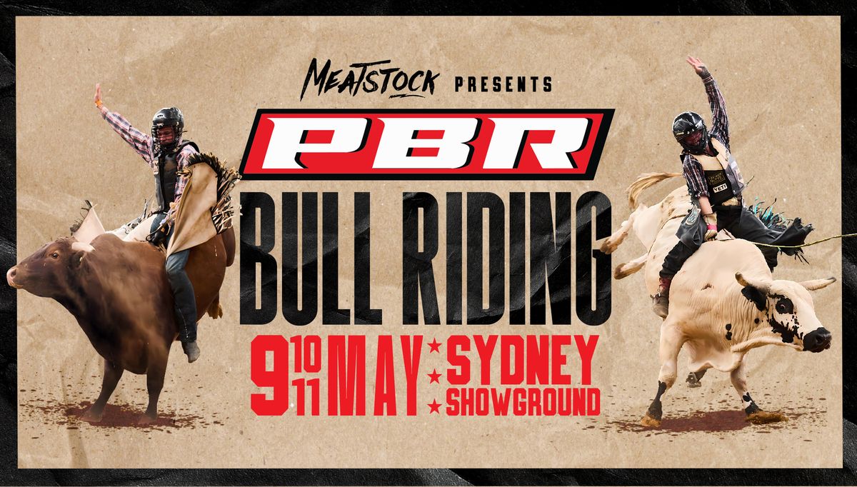 PBR Bull Riding at Meatstock