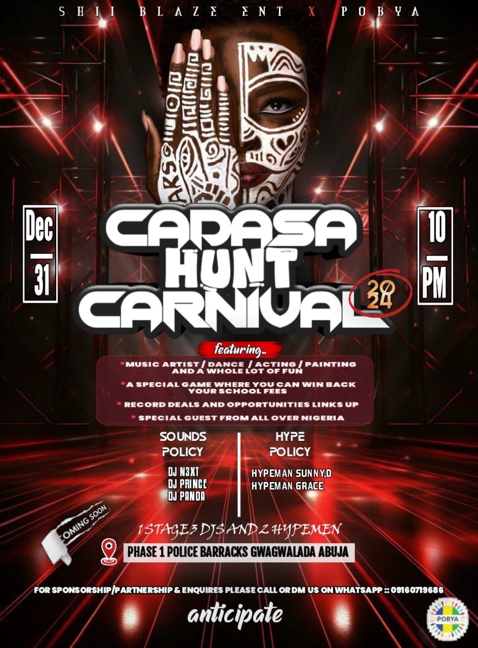 CADASA HUNT CARNIVAL 2024