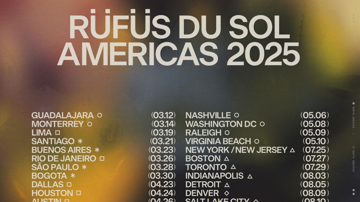 R\u00dcF\u00dcS DU SOL Inhale \/ Exhale World Tour 2025